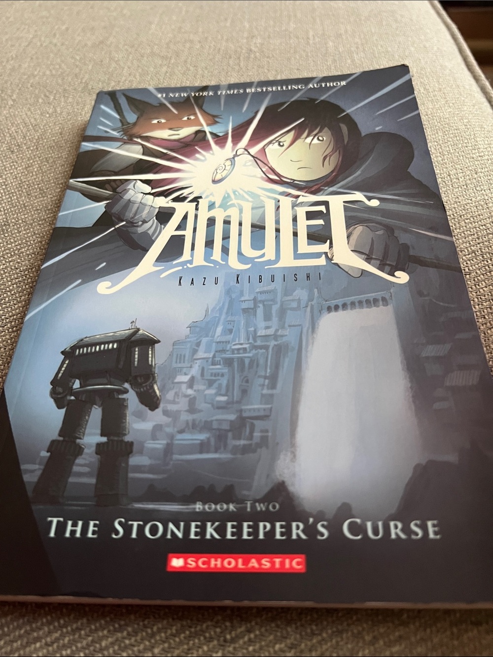 Amulet Book Two: The Stonekeeper's Curse - Graphic Novel Paperback 2009 Orig $13